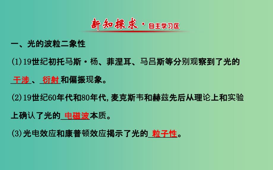 高中物理 17.3粒子的波动性（精讲优练课型）课件 新人教版选修3-5.ppt_第2页