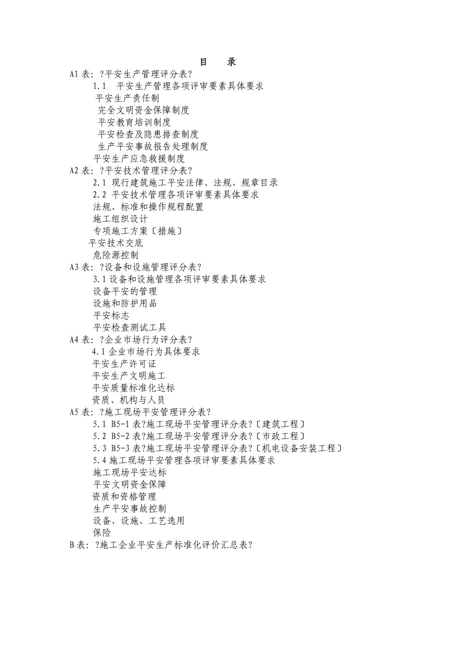 贵州省建筑业施工企业安全生产标准化达标资料目录_第2页