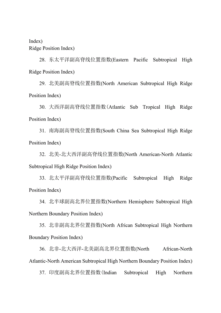 大气环流指数88项_第3页