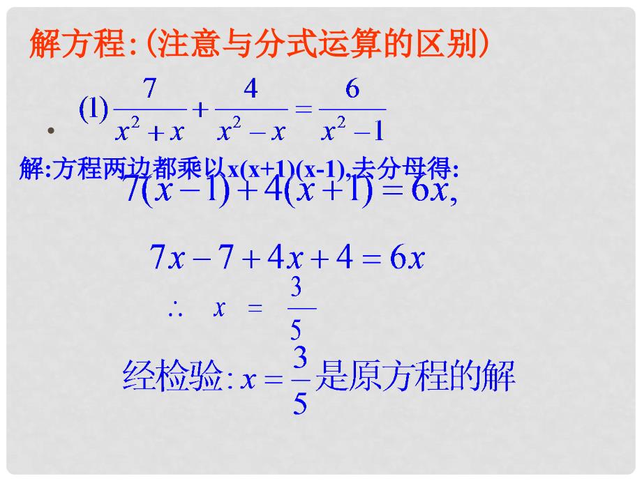 八年级数学下册 第二十三章《分式方程》综合小结课件 冀教版_第3页