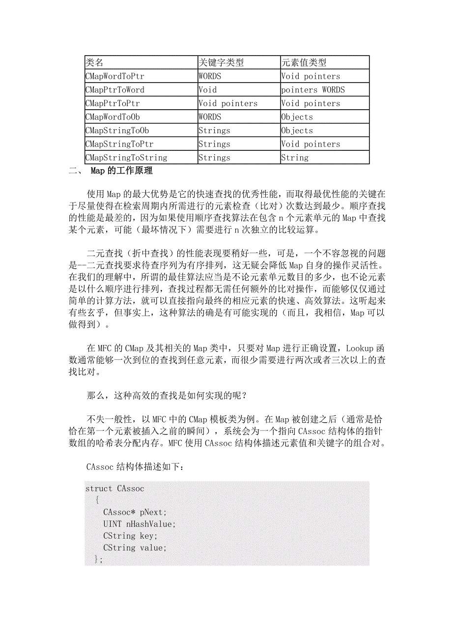 MAP原理及其在MFC中的实现_第2页