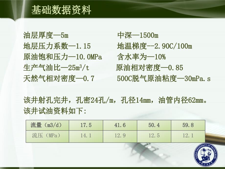 中国石油大学（华东）课题研究答辩ppt模板讲解课件_第2页