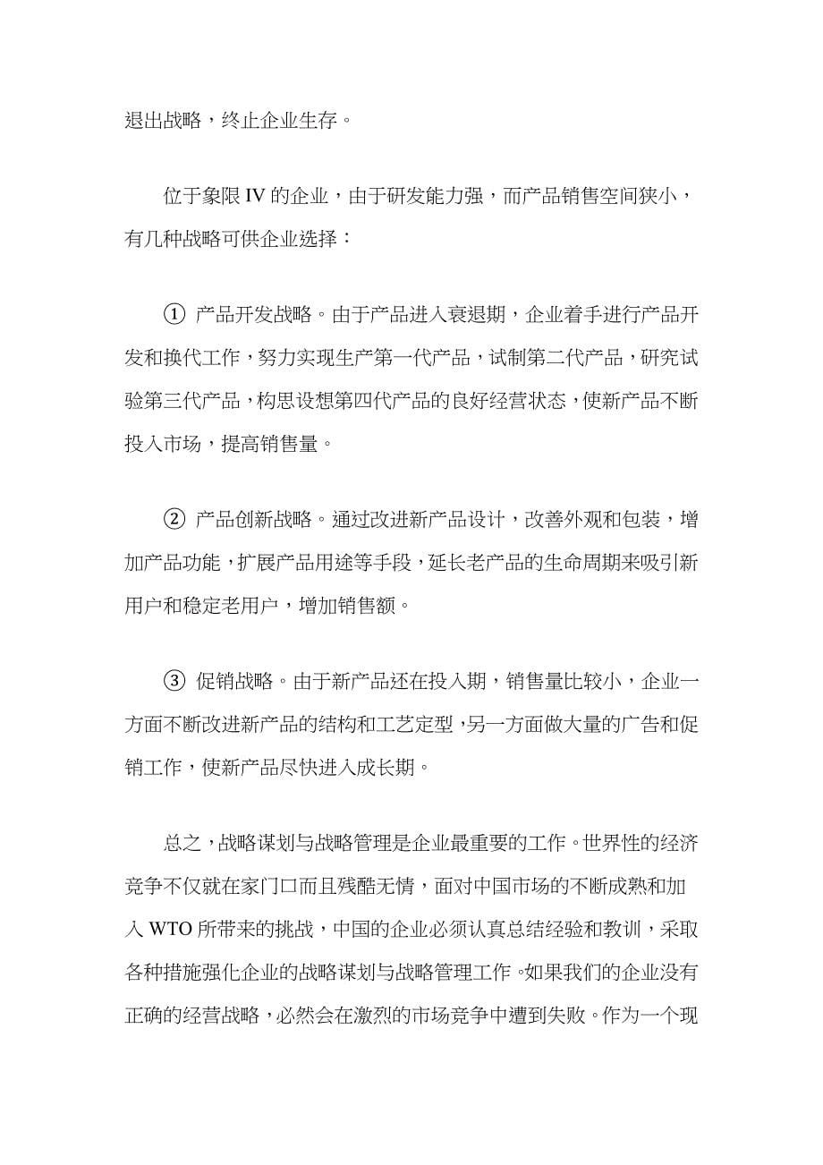 企业战略谋划管理分析_第5页