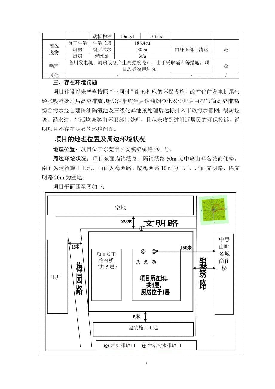 东莞市旺记锦绣饮食管理服务有限公司(改扩建)2583_第5页