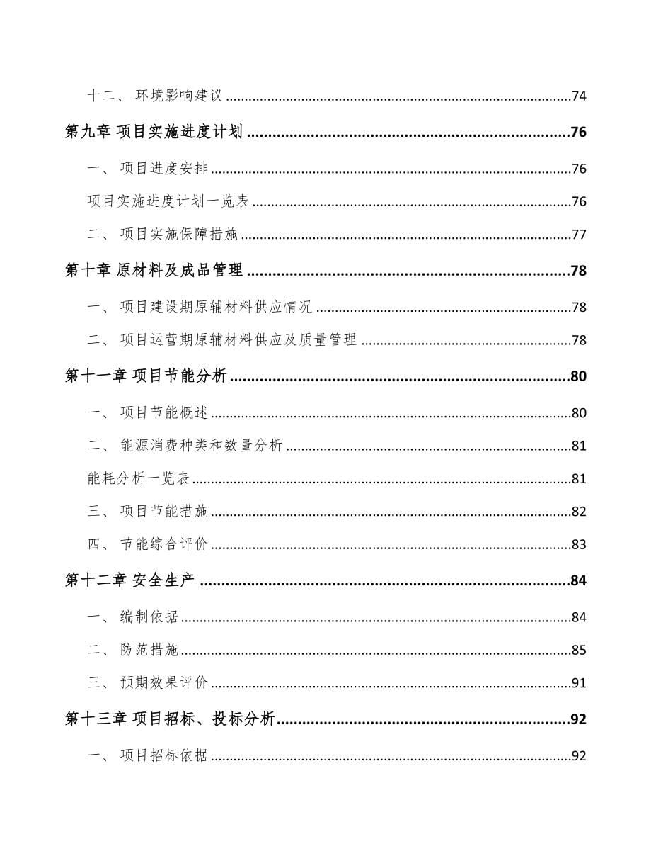 大连电声产品项目可行性研究报告_第5页