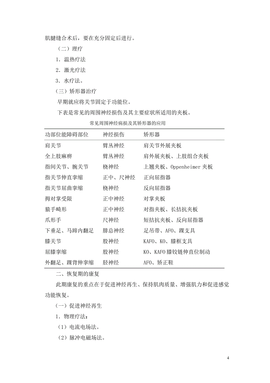 第九章 周围神经损伤的康复.doc_第4页