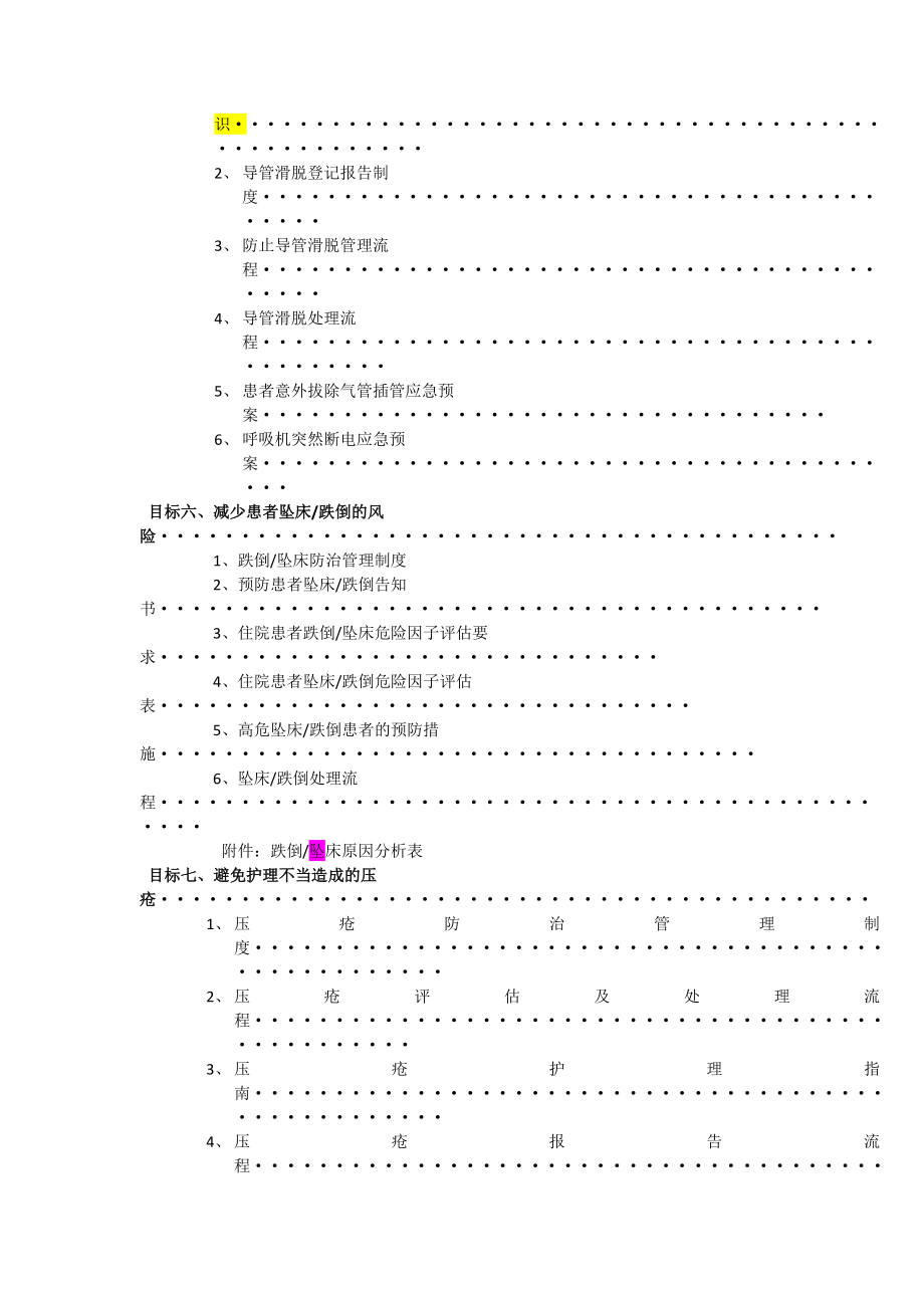 患者护理安全管理手册_第3页