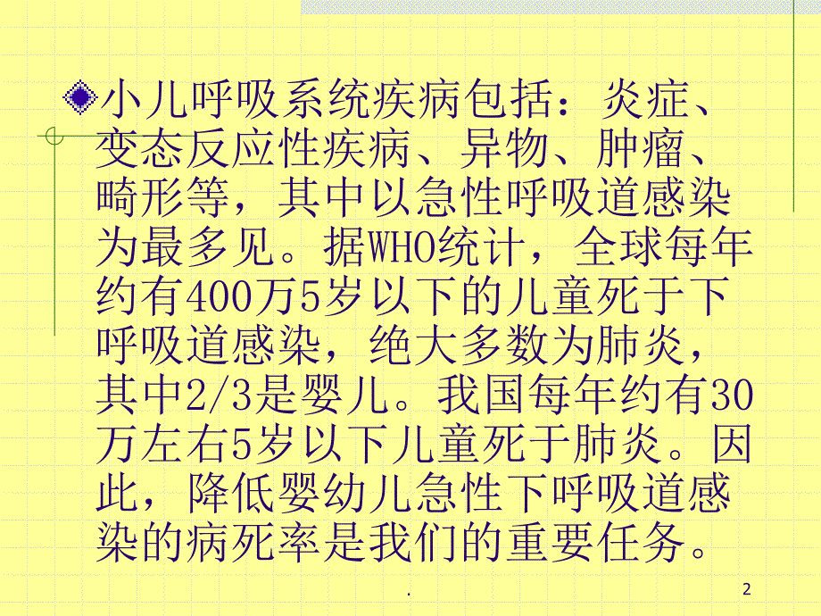 呼吸系统疾病PPT演示课件_第2页