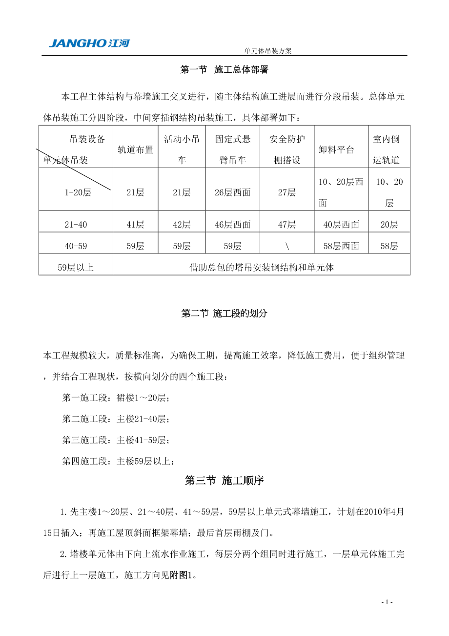 单元体吊装方案(DOC)(DOC 62页)_第2页