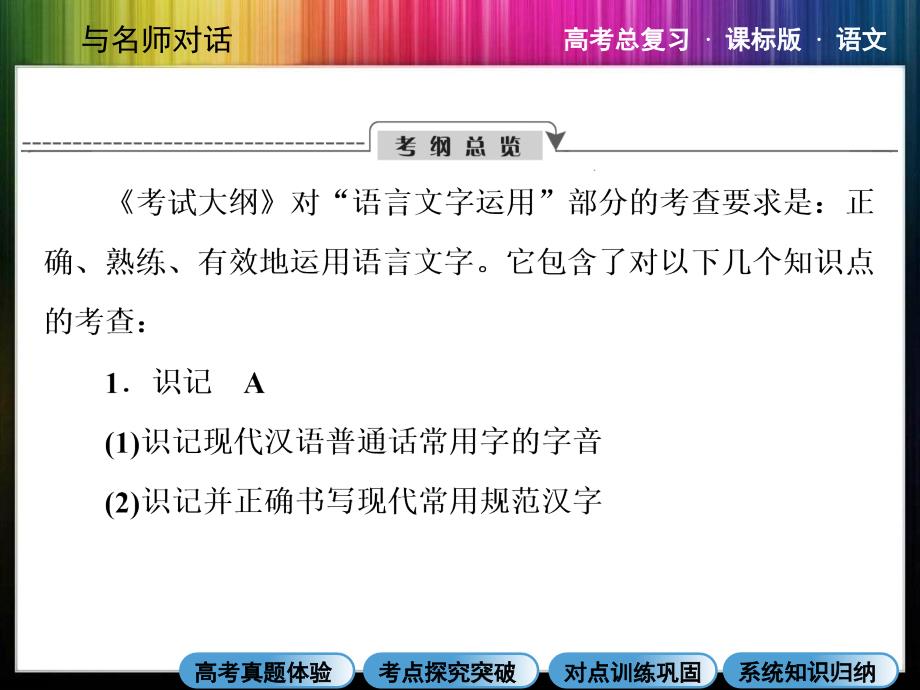 语言文字运用总复习与名师对话_第2页