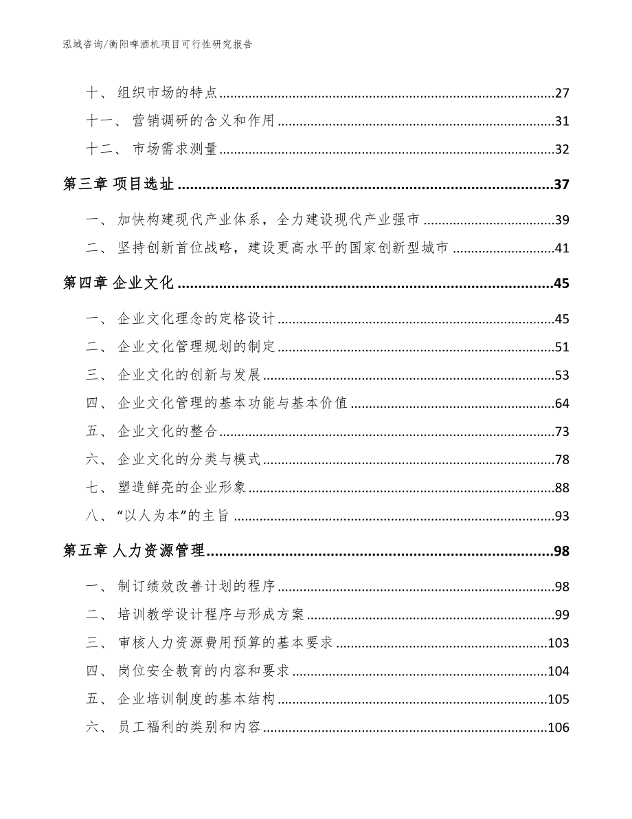 衡阳啤酒机项目可行性研究报告模板_第3页