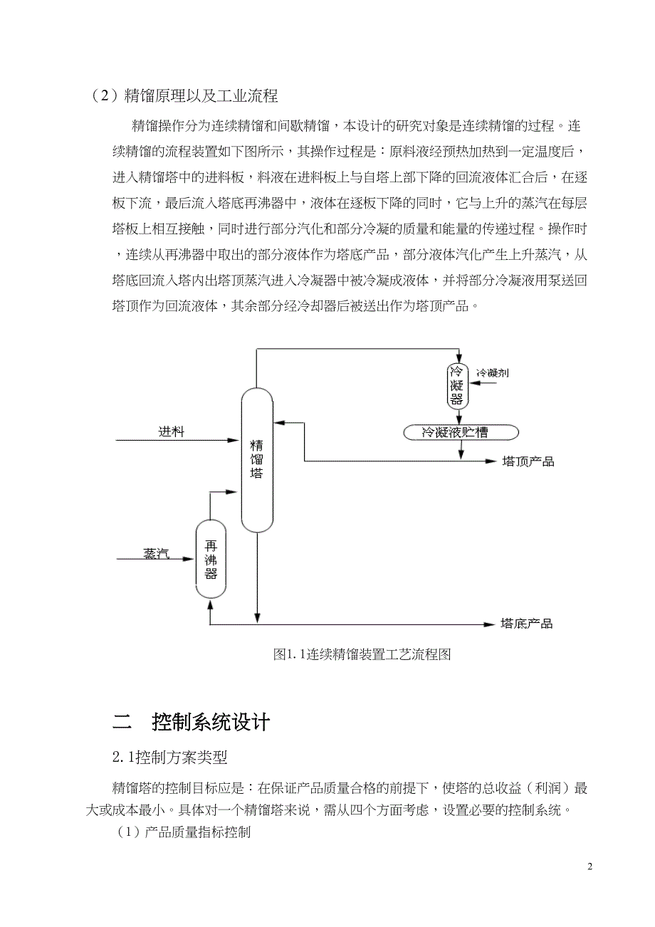 精馏装置DCS控制系统设计计划书(DOC 31页)_第2页