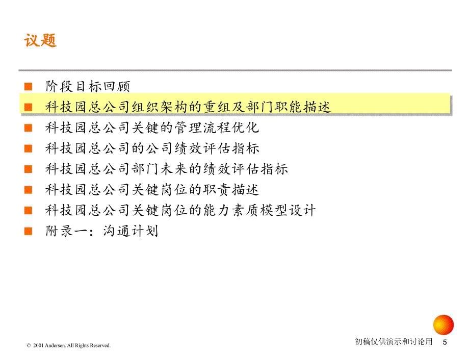 安达信科技园战略实施方案PPT课件_第5页