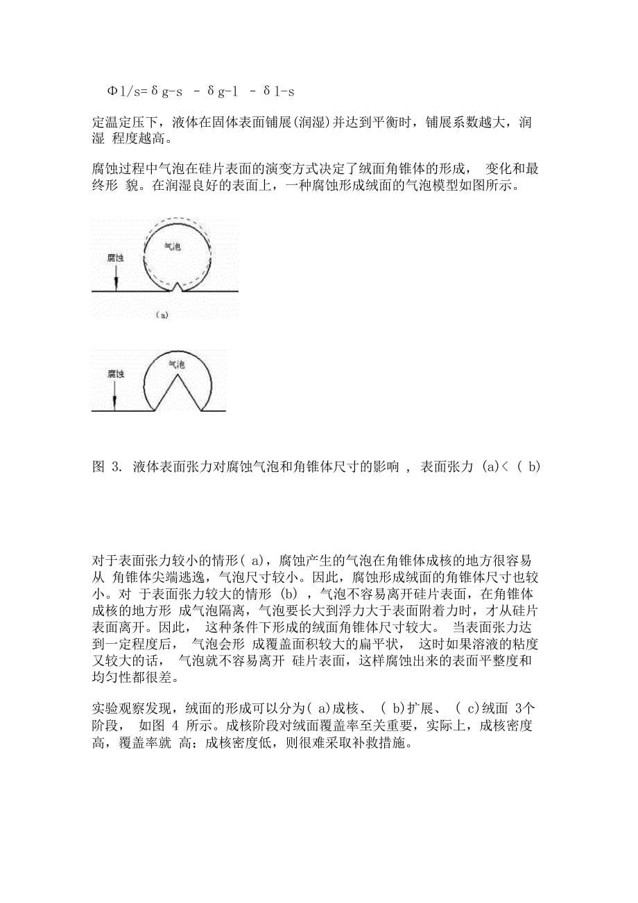 晶体硅太阳电池设计-制绒综述_第5页