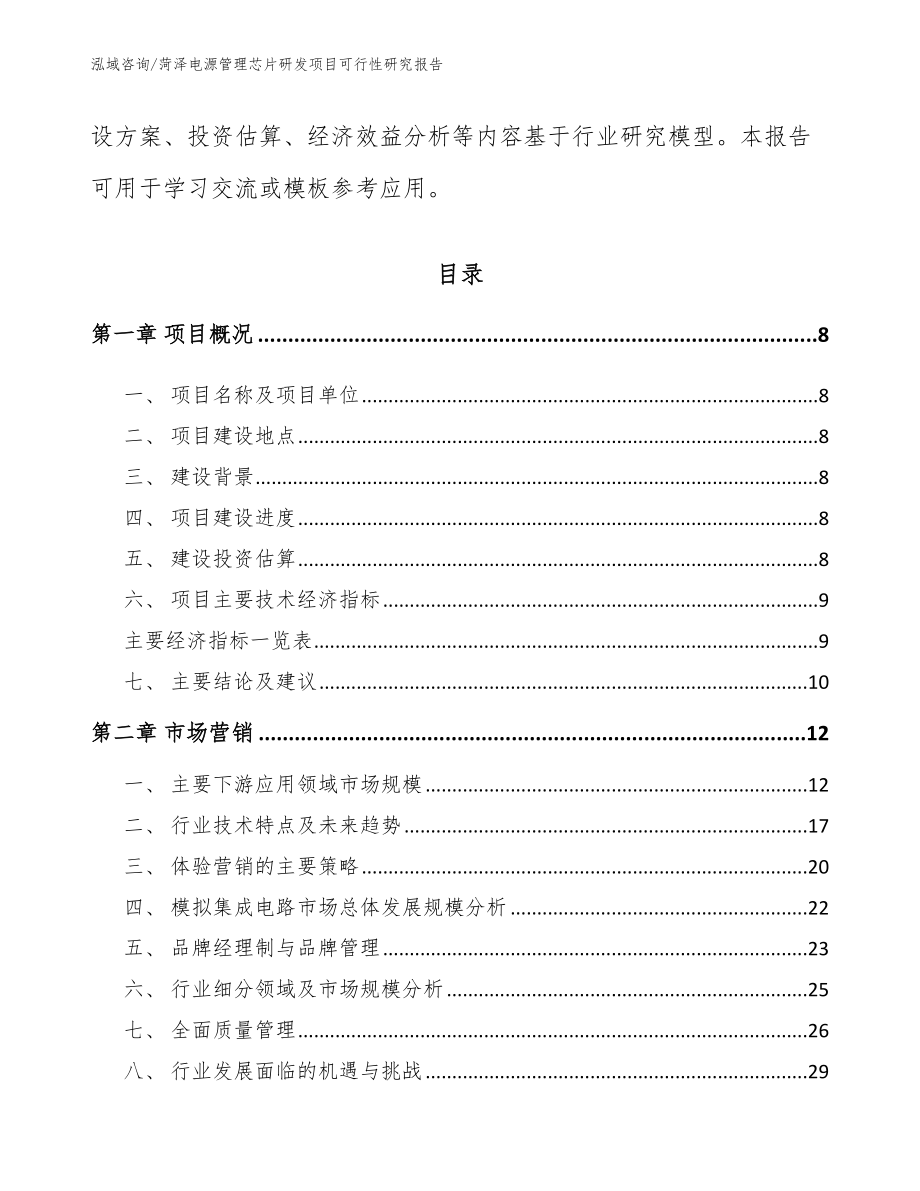 菏泽电源管理芯片研发项目可行性研究报告【模板】_第3页