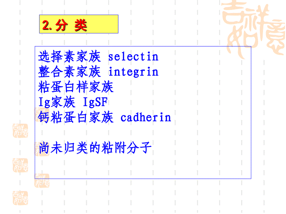 细胞粘附因子课件_第3页