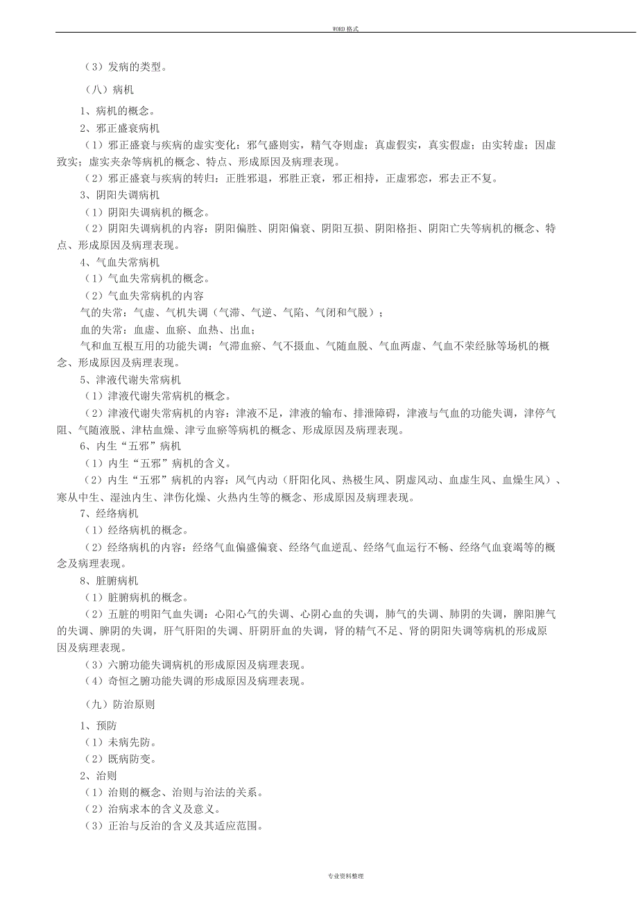 2019年中医综合考研大纲_第4页