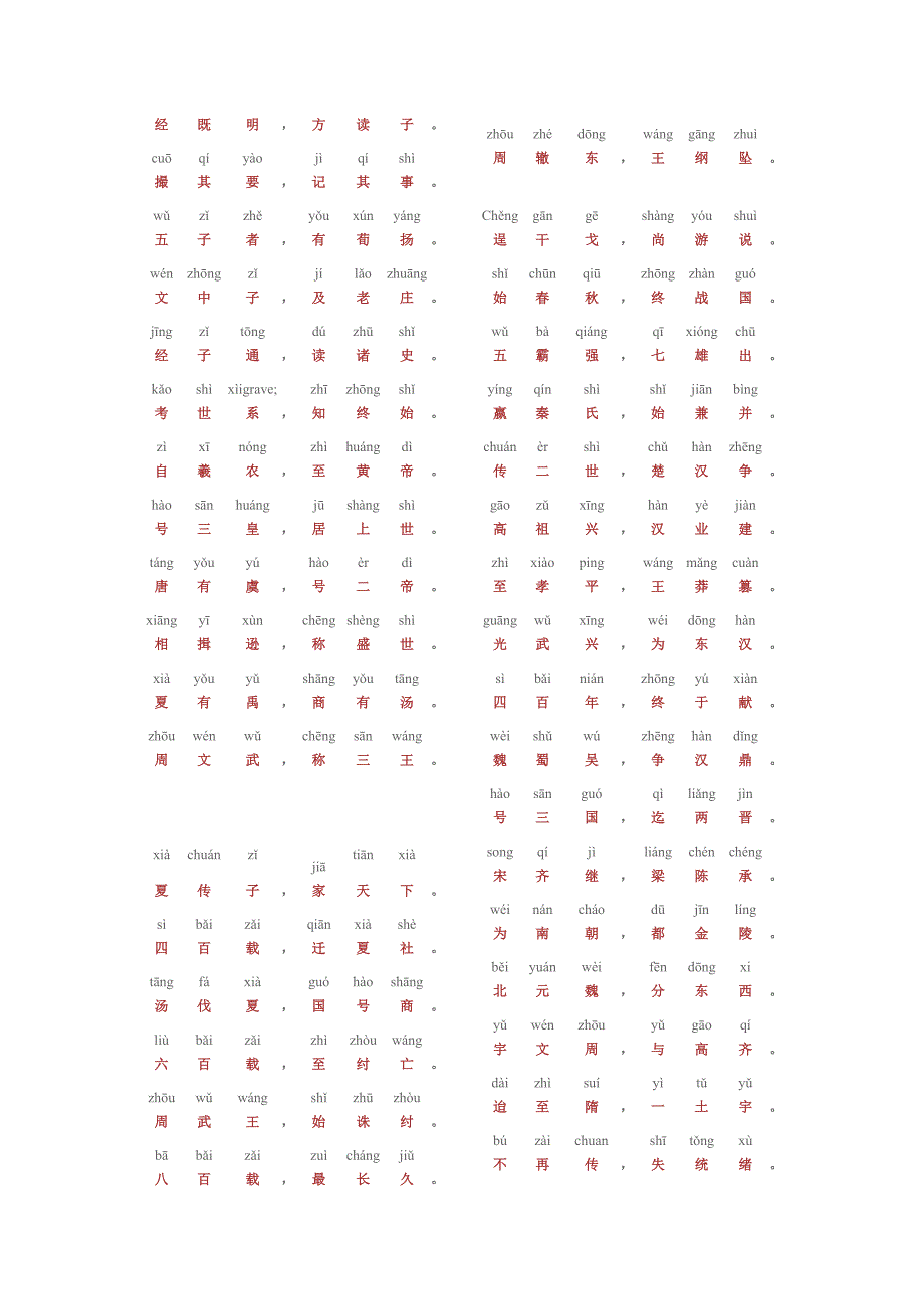 三字经完整版(带拼音).doc_第3页