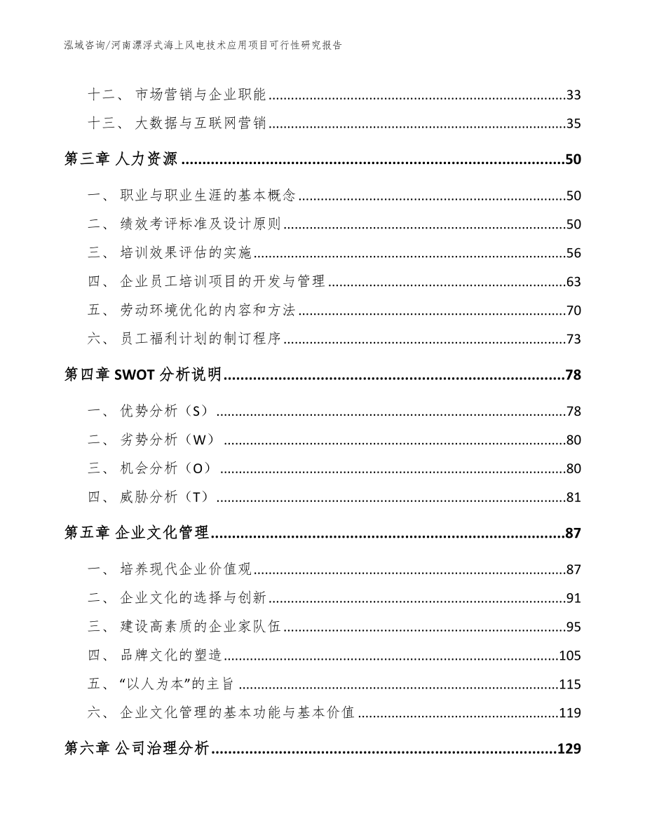 河南漂浮式海上风电技术应用项目可行性研究报告参考模板_第3页