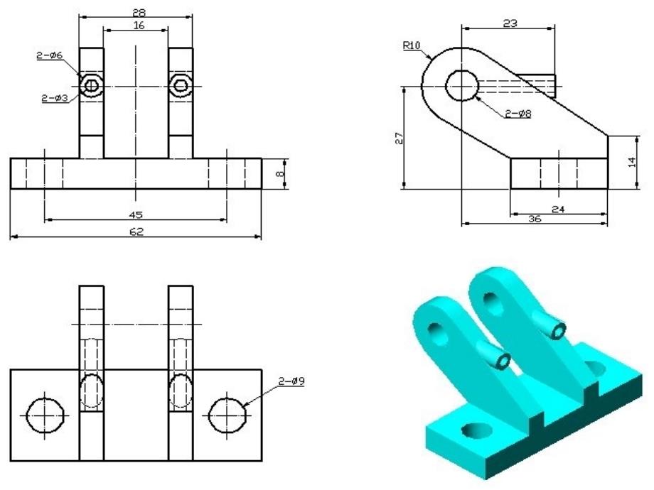 inventor三维建模练习图_第2页