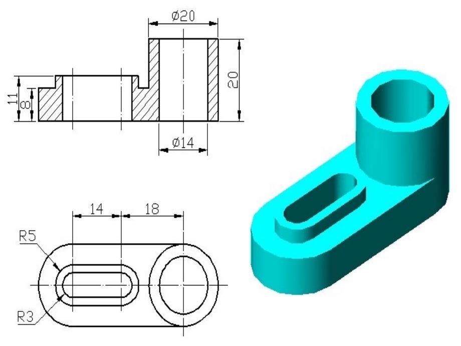 inventor三维建模练习图_第4页