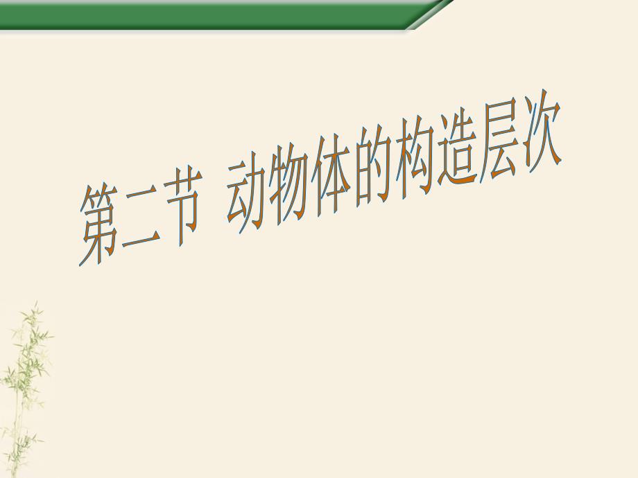 生物七年级上册第二单元第二章第二节动物体的结构层次ppt课件_第4页