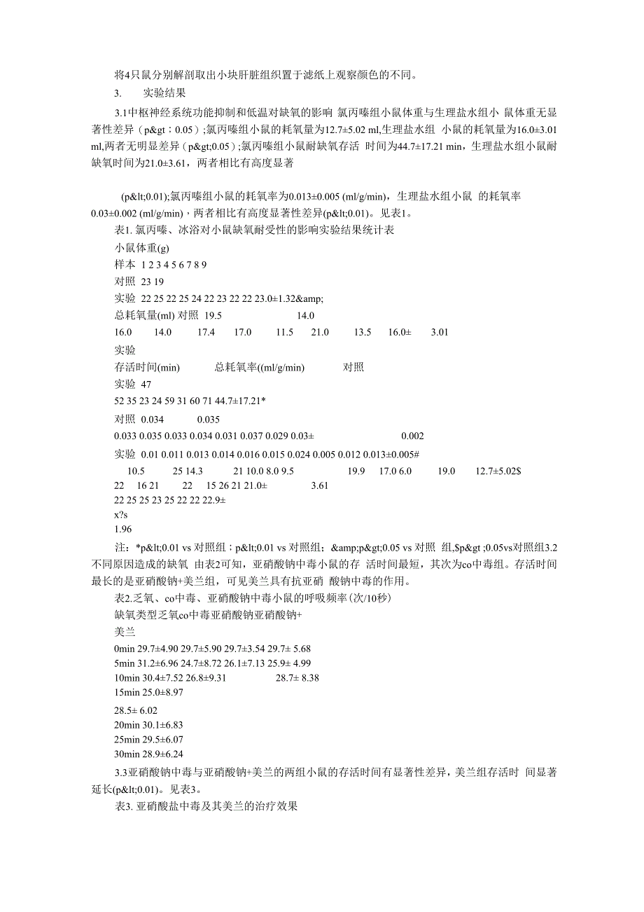 小鼠缺氧实验实验报告_第2页