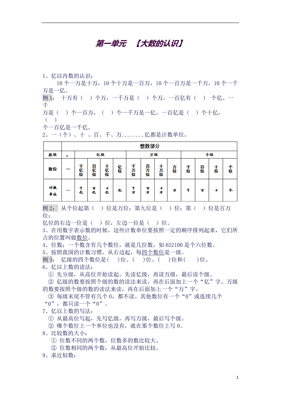 (完整word版)小四上知识点梳理(良心出品必属精品).docx_第1页