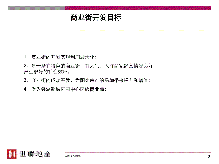 世联-无锡蠡湖一号商业街定位和商业规设计建议-51PPT_第2页