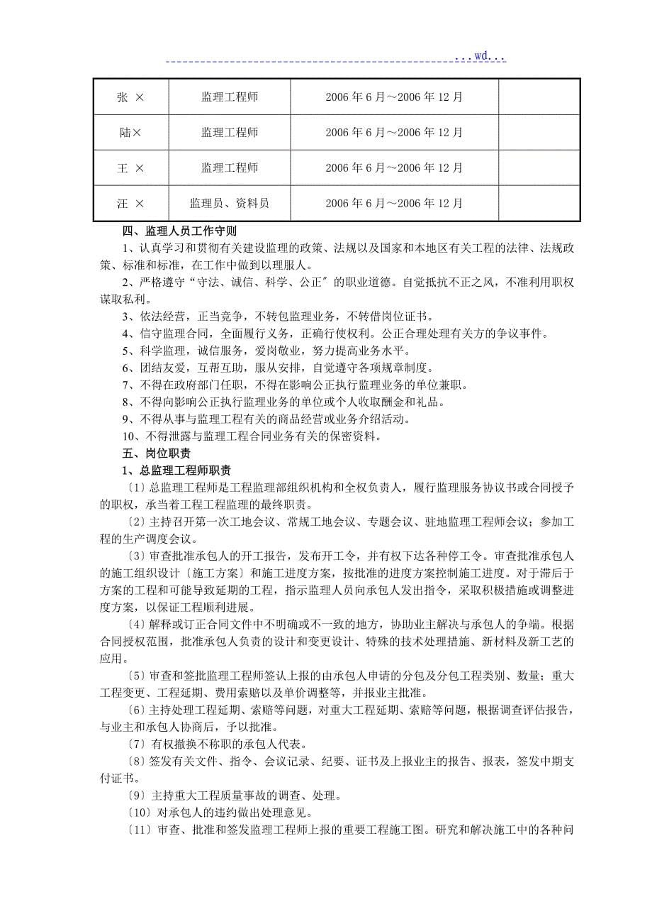 道路排水工程监理规划_第5页