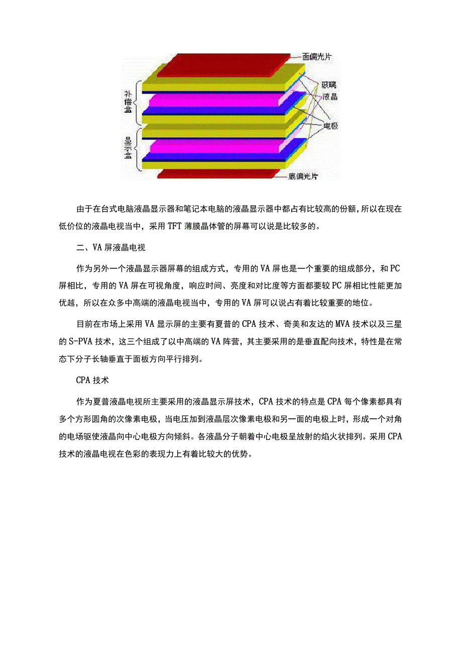 液晶电视屏幕类型逐个深入解析_第2页