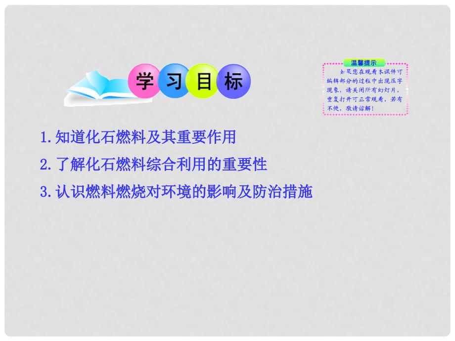 山东省肥城市王庄镇初级中学九年级化学上册 第六单元 第二节 化石燃料的利用课件 （新版）鲁教版_第2页