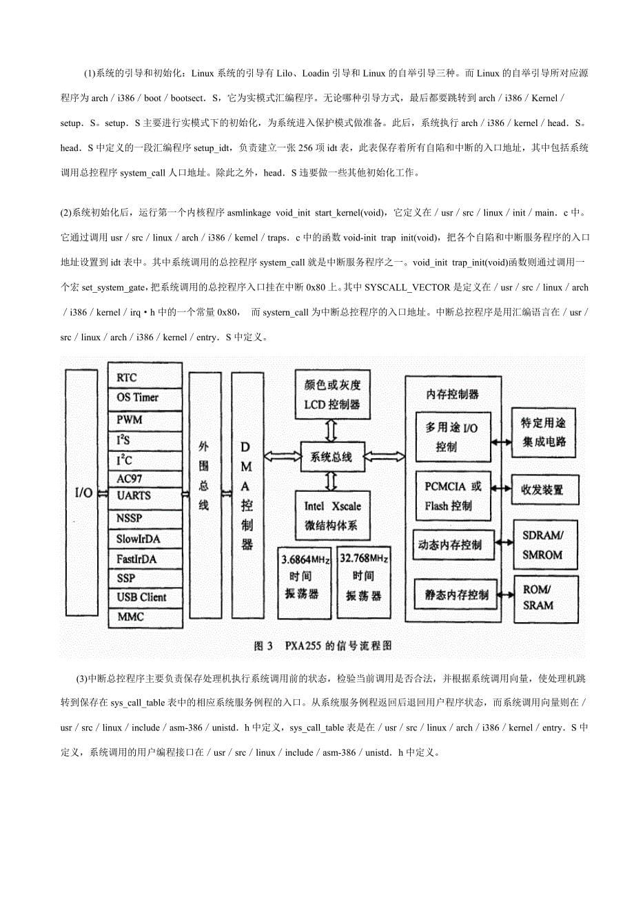 基于PXA255的PDA交通管理系统在Linux环境下的实现_第5页