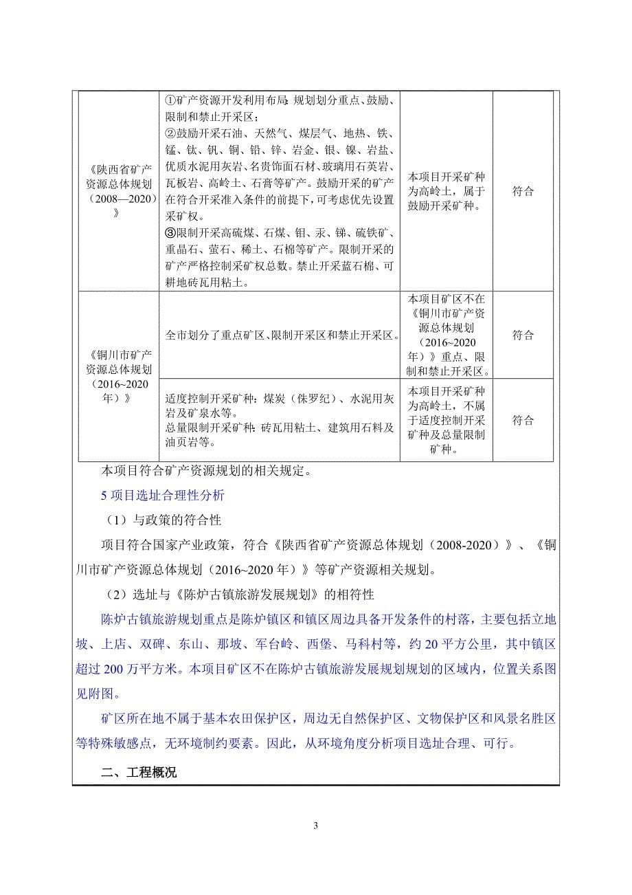 铜川市印台区鑫陶源坩土开发有限责任公司坩土开采、加工建设项目环评报告.doc_第5页