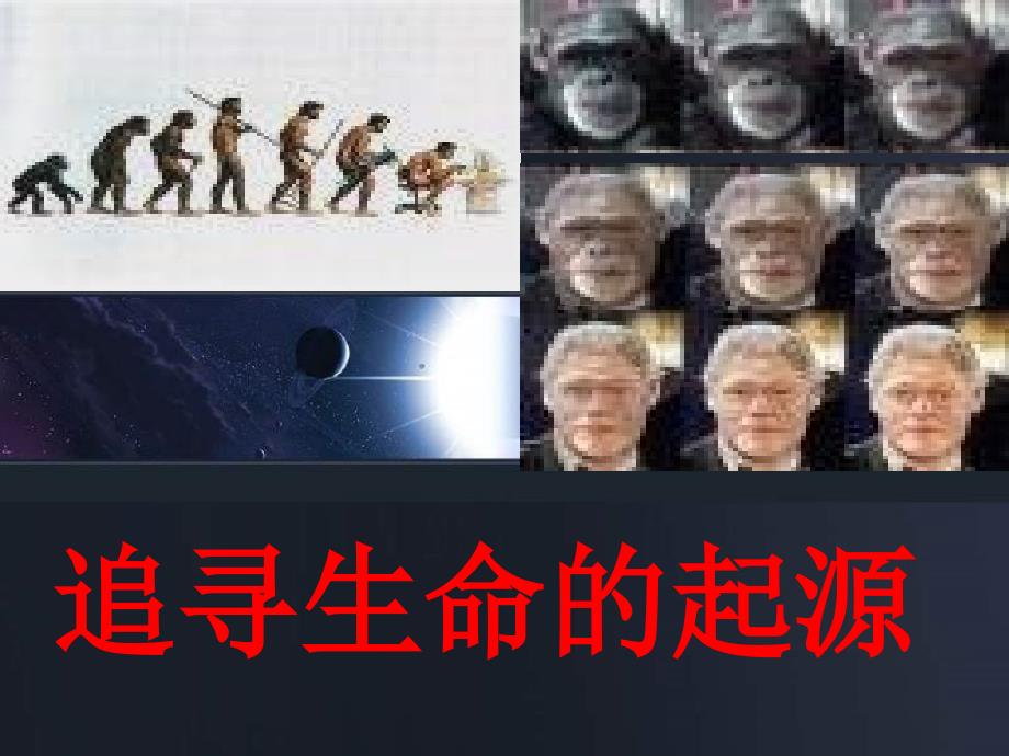 追寻生命的起源_第1页