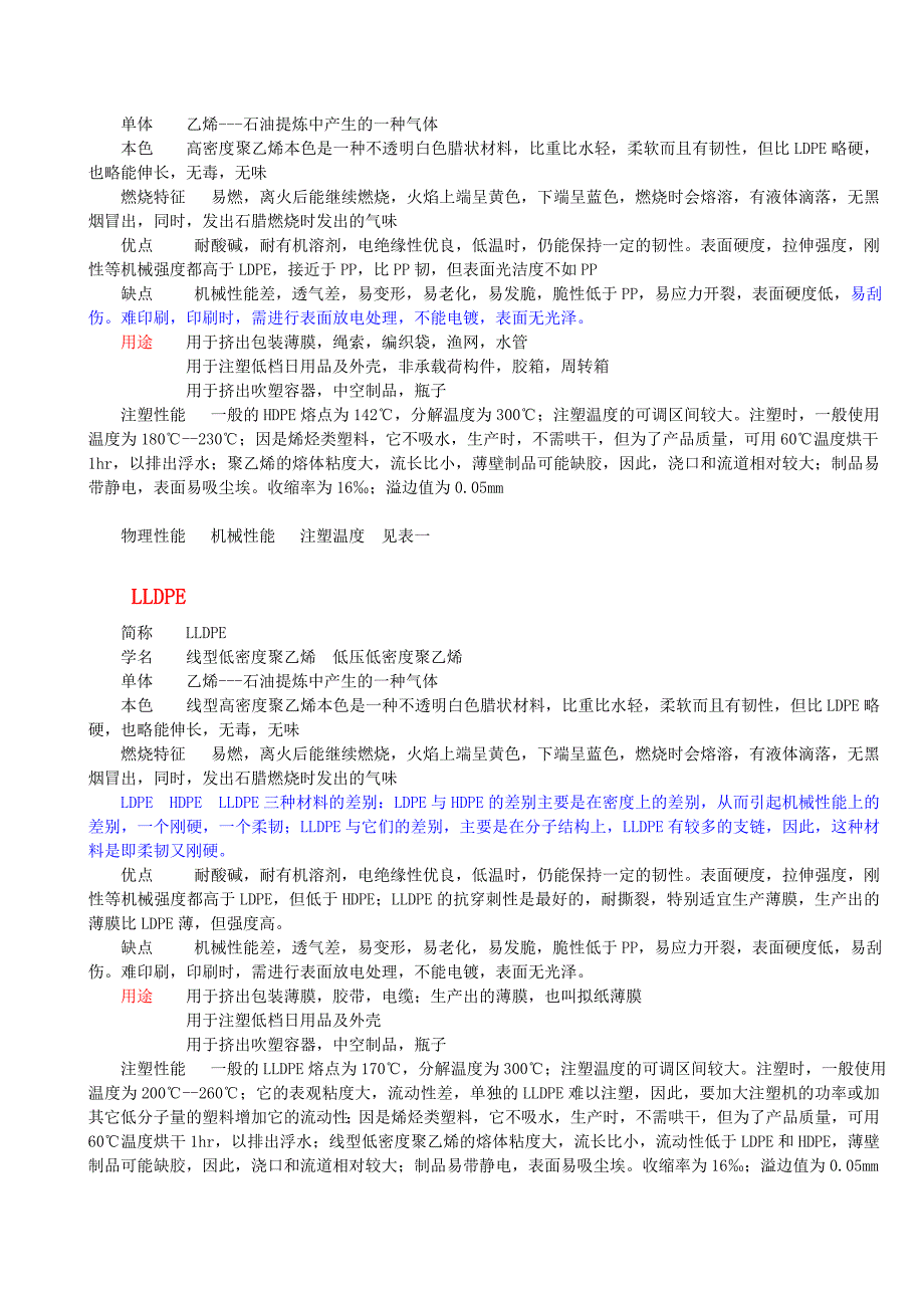 塑料材料特性与分类_第4页