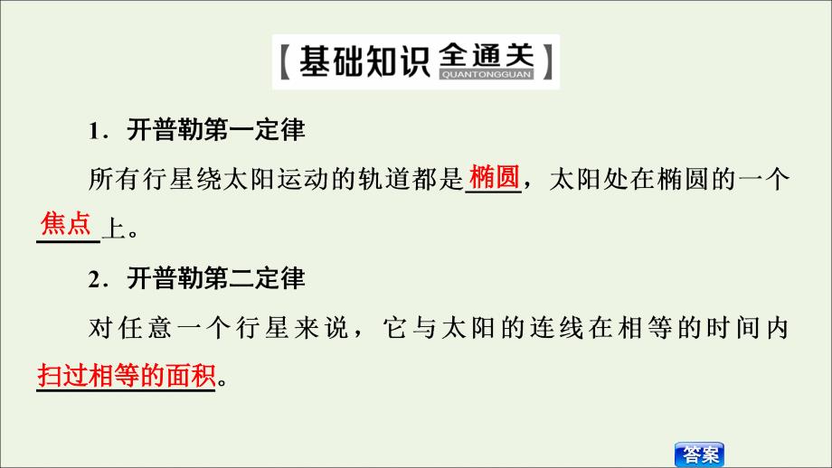 2020版高考物理一轮复习 第4章 第4节 万有引力与航天课件 新人教版_第4页