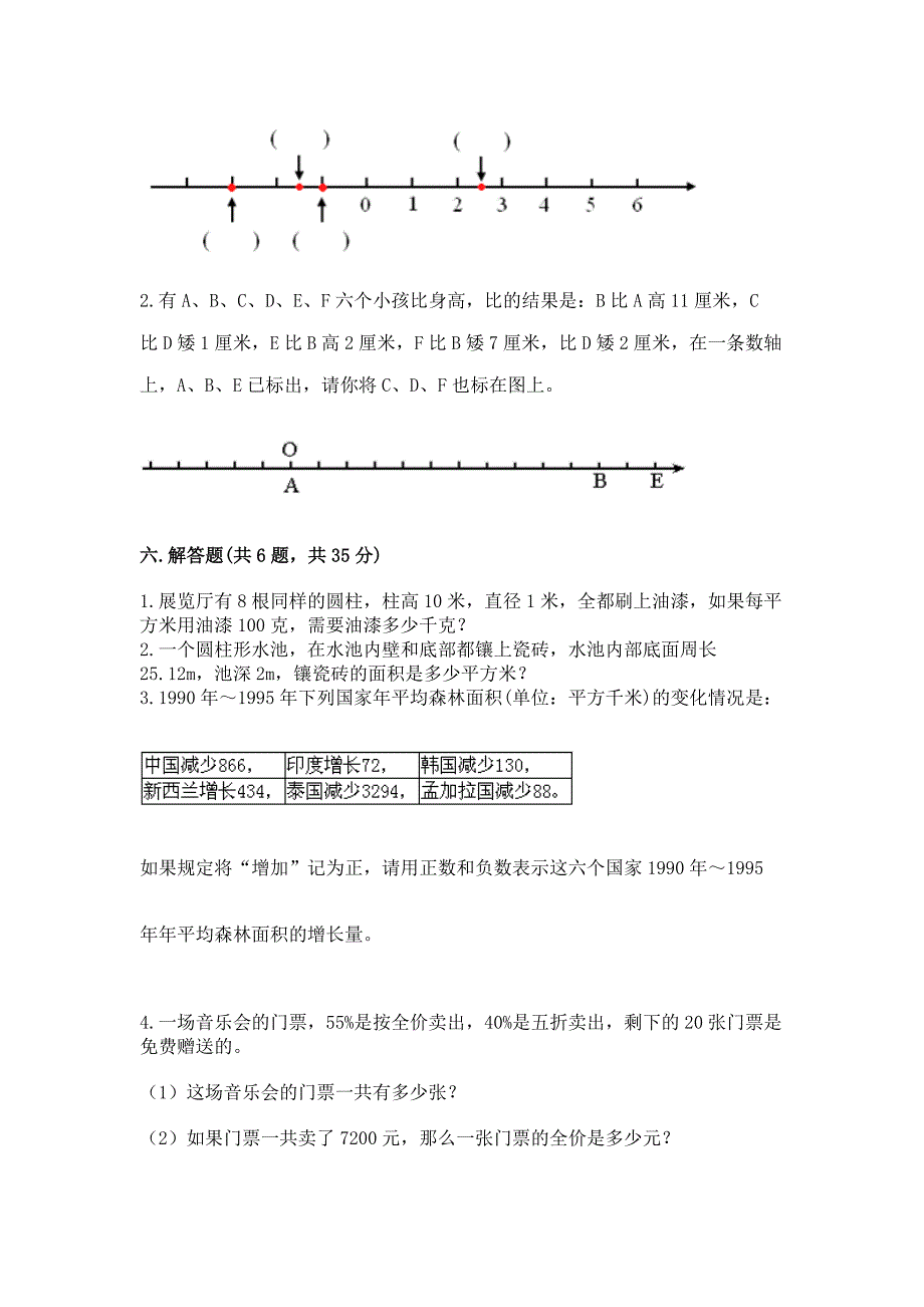 小学六年级下册(小升初)期末测试卷及参考答案1套.docx_第4页