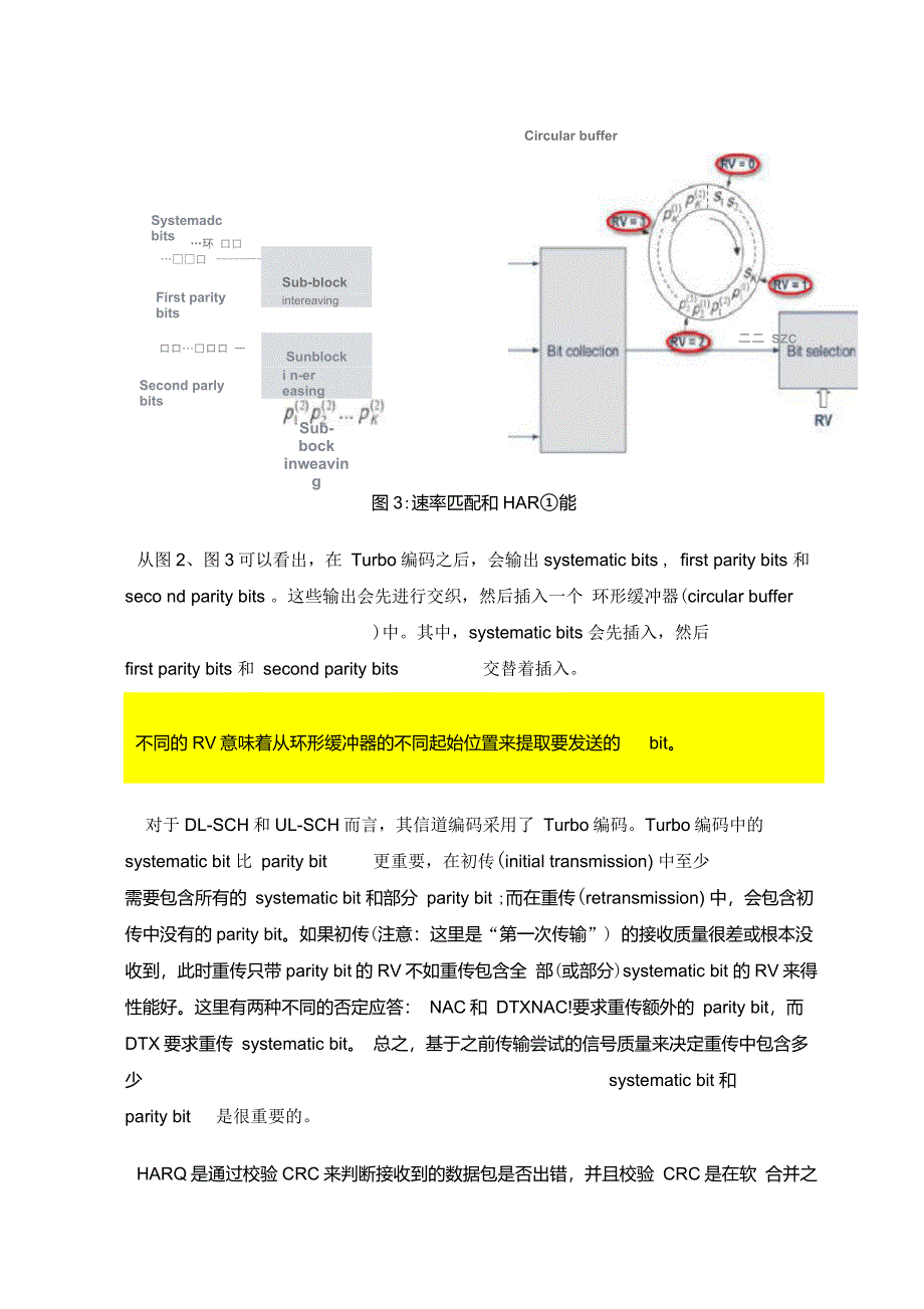 LTE学习笔记HARQHARQprocessHARQinformation同步异步自适应非自适应ACKNACK反馈上行HARQ1_第4页