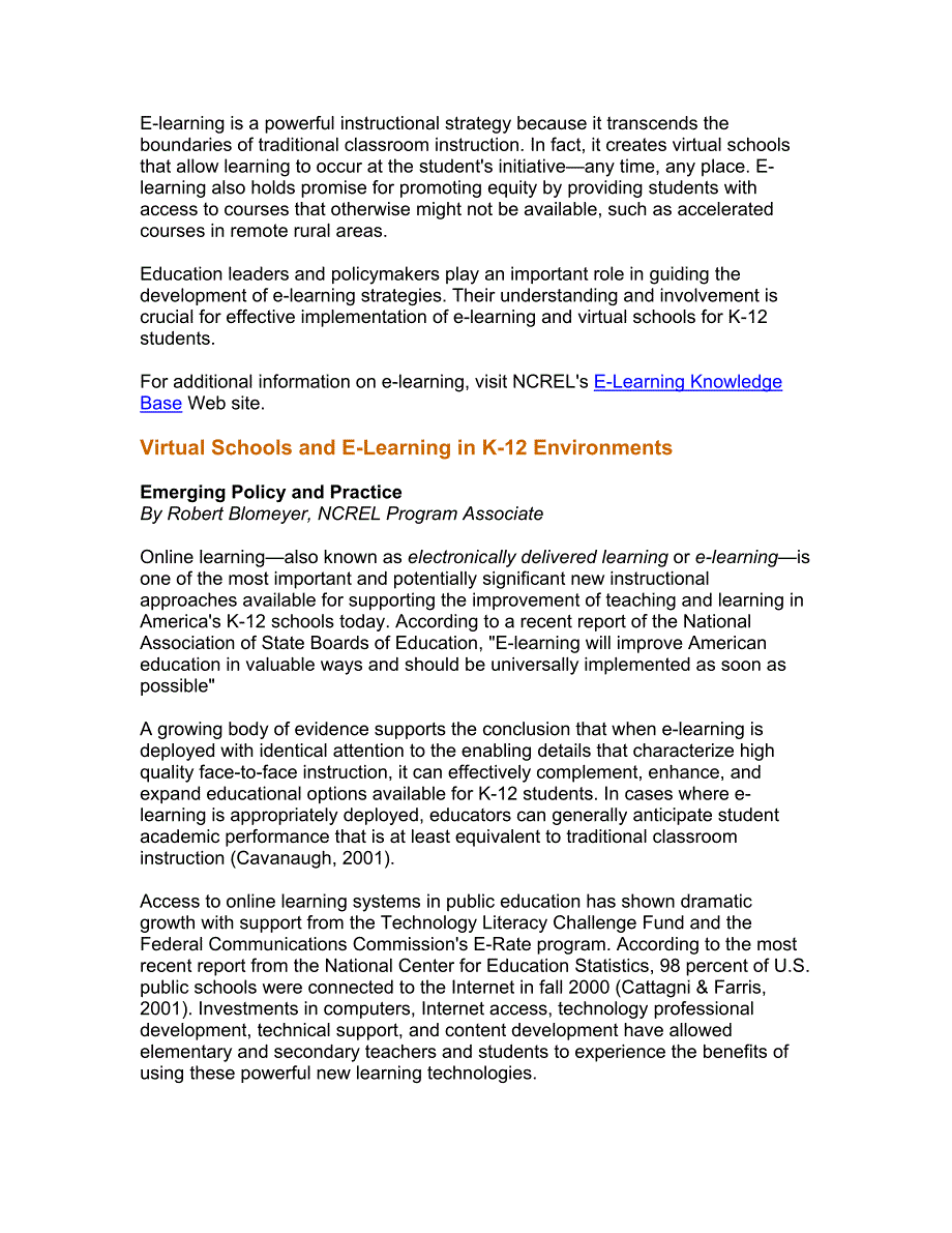VirtualschoolsandelearninginK12environmentsEmergingpolicyandpractice_第2页
