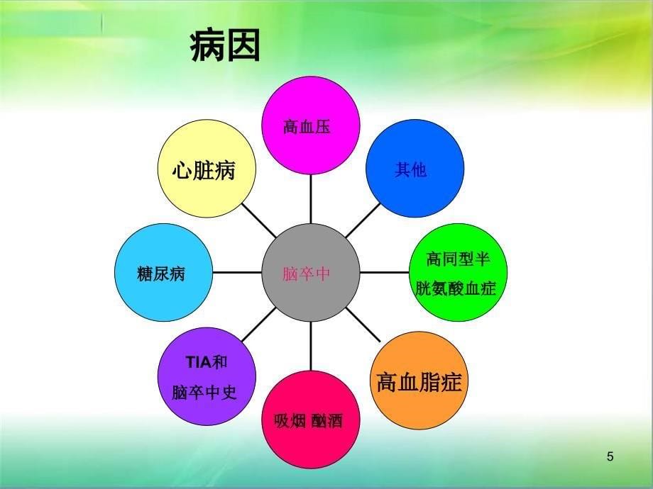 脑梗塞患者护理教学查房PPT幻灯片_第5页