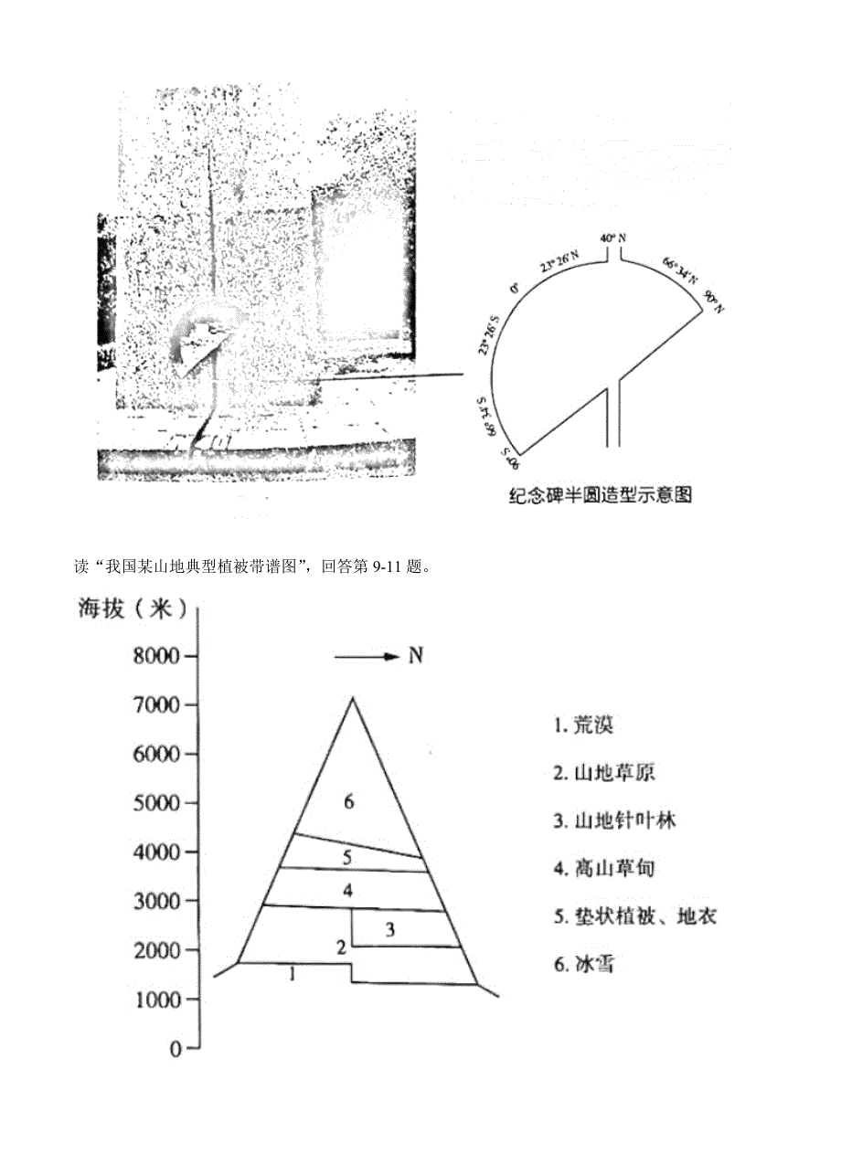 新编北京市海淀区高三上学期期中练习地理试卷含答案_第2页