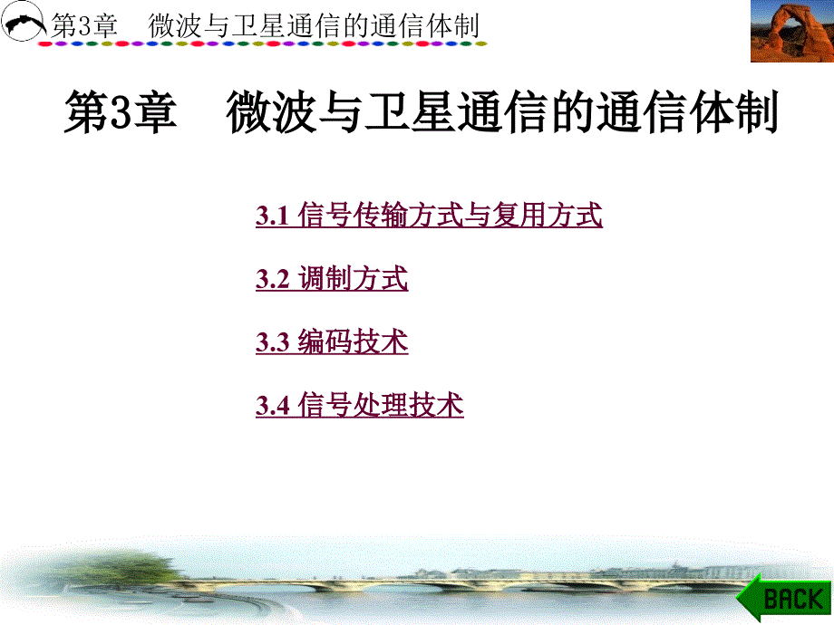 微波与卫星通信第3章微波与卫星通信的通信体制_第1页