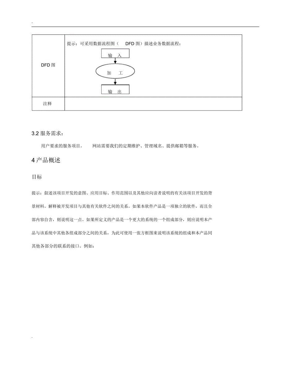 软件工程业务需求分析说明书_第5页