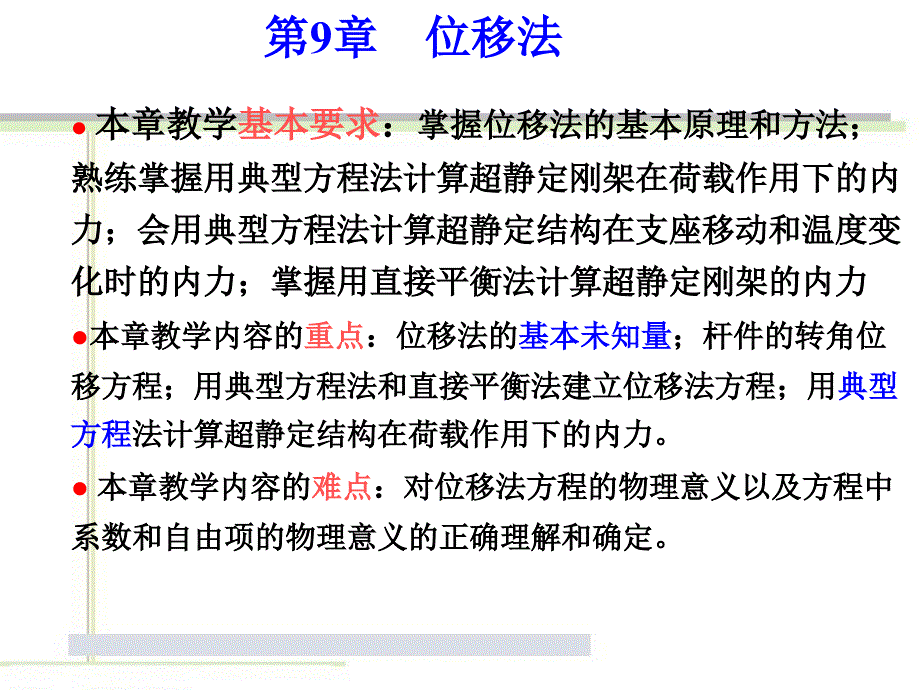 结构力学-位移法ppt课件_第1页