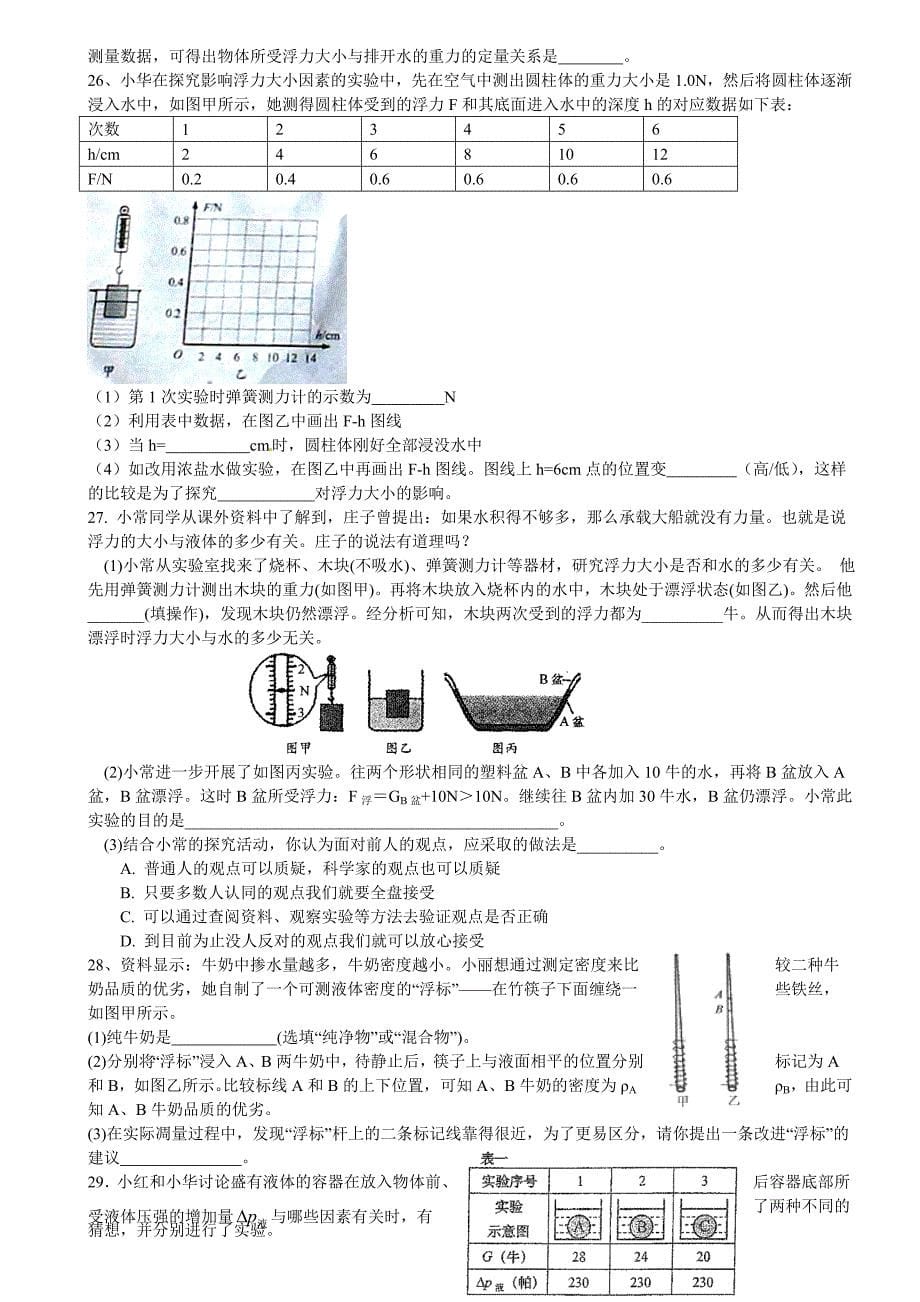 2013中考物理试题浮力精选_第5页