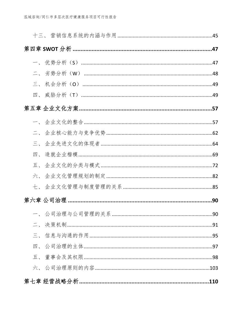 同仁市多层次医疗健康服务项目可行性报告（模板范本）_第2页