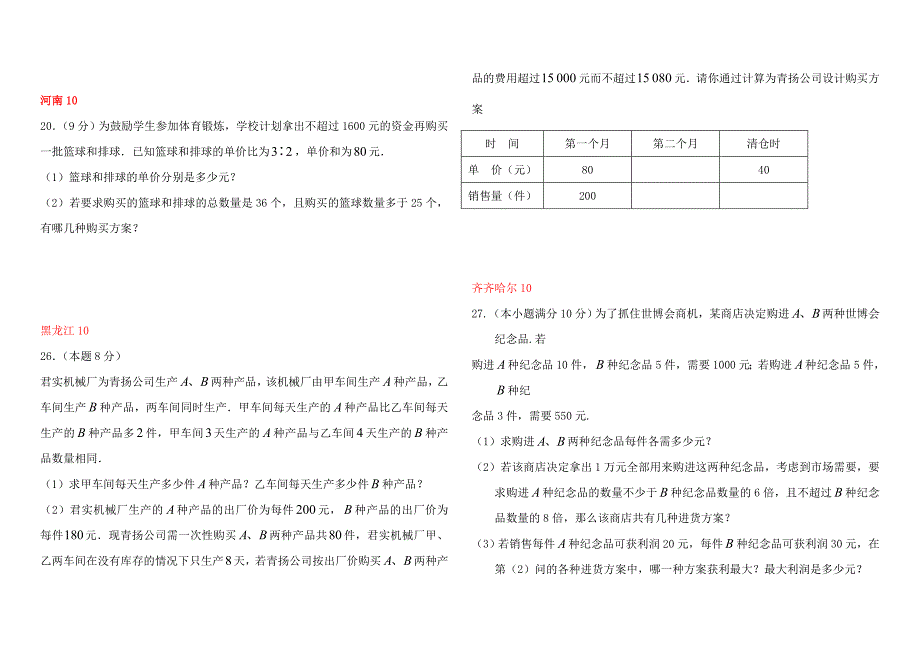 (完整版)中考中的方程应用题.doc_第2页