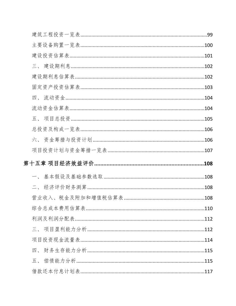 合肥移动照明产品项目可行性研究报告_第5页