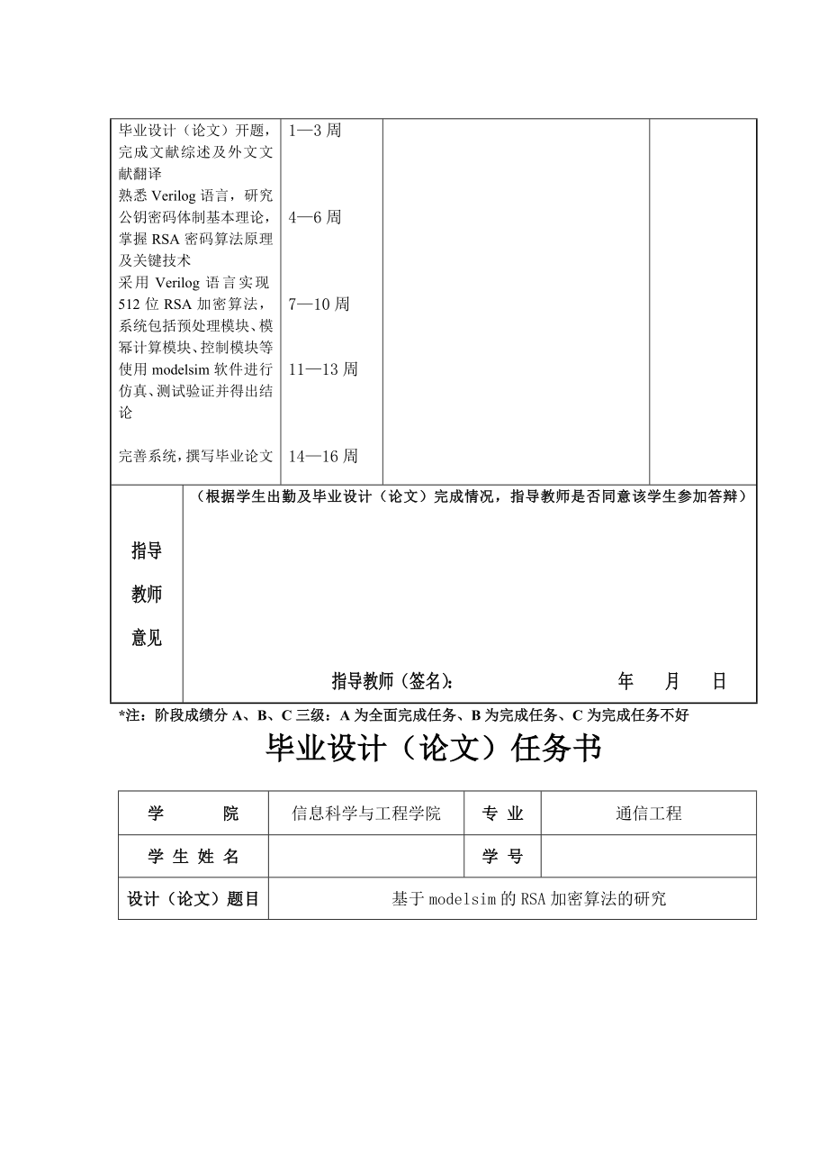 基于modelsim的rsa加密算法的研究_第4页